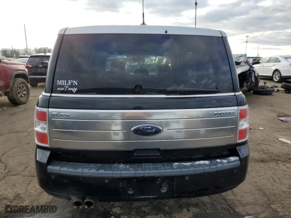 2009 Ford Flex Limited with VIN 2FMDK53C49BA94258, listed as a Copart auction lot 82000734 with 171,877 mi miles and Clean Title. Bid and sale history available at carsss.com. Image 6.