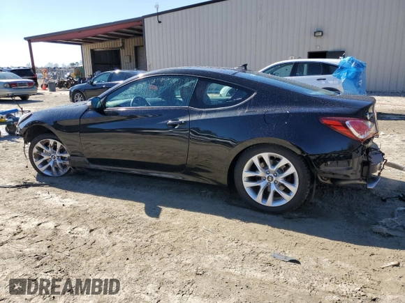 2013 Hyundai Genesis Coupe Track with VIN KMHHU6KJ9DU107140, listed as a Copart auction lot 50452515 with 86,019 mi miles and Salvage title. Bid and sale history available at DreamBid. Image 2.