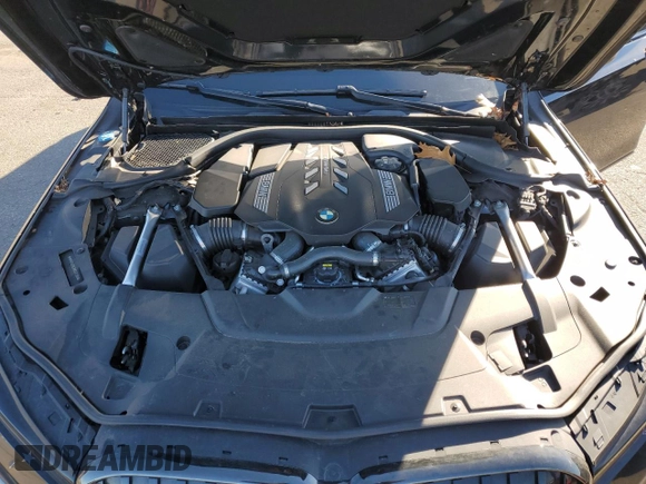 2021 BMW 7 Series 750i xDrive with VIN WBA7U2C03MCE67380, listed as a Copart auction lot 48050355 with 49,353 mi miles and Salvage Title. Bid and sale history available at carsss.com. Image 11.