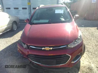 2018 Chevrolet Trax Premier with VIN 3GNCJRSB4JL176333, listed as a IAAI auction lot 40914154 with 66,689 mi miles. Bid and sale history available at carsss.com. Image 12.