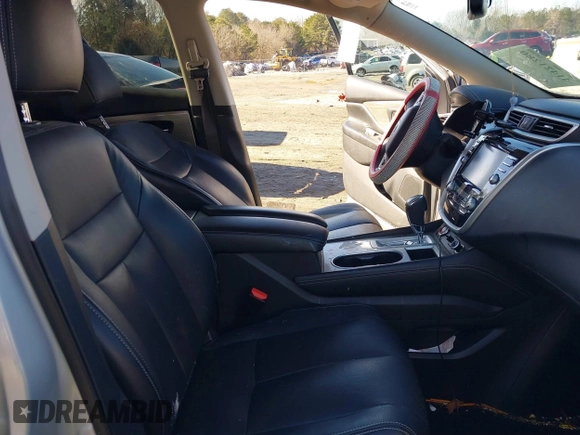2018 Nissan Murano Platinum with VIN 5N1AZ2MG6JN136646, listed as a IAAI auction lot 41421280 with 123,667 mi miles. Bid and sale history available at carsss.com. Image 5.