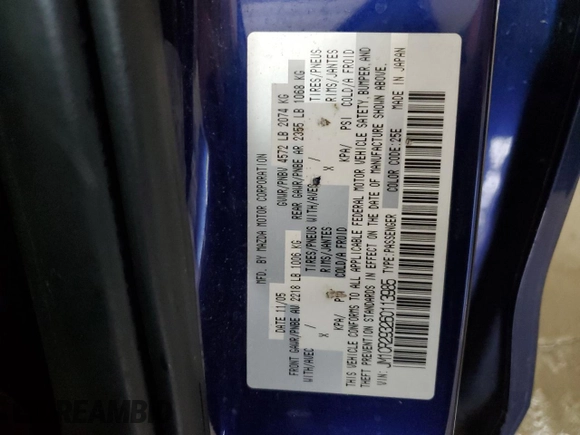 2006 Mazda 5 Sport with VIN JM1CR293260113985, listed as a Copart auction lot 53507145 with 157,156 mi miles and Salvage Title. Bid and sale history available at carsss.com. Image 13.