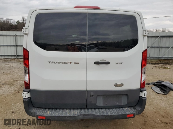 2015 Ford Transit XL with VIN 1FMZK1YM2FKA72647, listed as a Copart auction lot 47439215 with 148,105 mi miles and Salvage title. Bid and sale history available at DreamBid. Image 6.