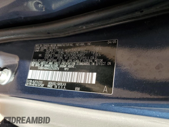 2005 Toyota Sequoia Limited with VIN 5TDBT48A45S250978, listed as a Copart auction lot 50261415 with 238,453 mi miles and Salvage Title. Bid and sale history available at DreamBid. Image 14.