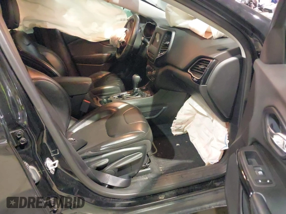 2019 Jeep Cherokee Latitude Plus with VIN 1C4PJMLB3KD437485, listed as a IAAI auction lot 41214755 with 42,008 mi miles and . Bid and sale history available at DreamBid. Image 5.