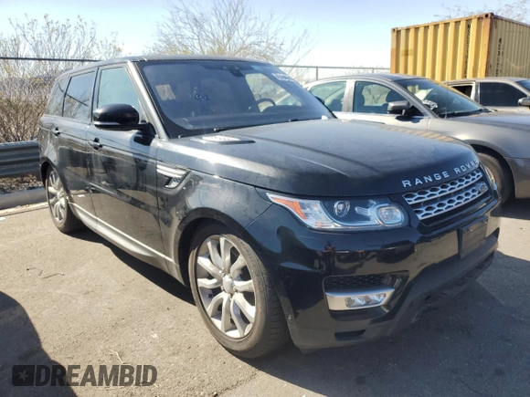 2017 Land Rover Range Rover Sport HSE with VIN SALWR2FK2HA693673, listed as a Copart auction lot 48438985 with 113,630 mi miles and Clean Title. Bid and sale history available at carsss.com. Image 4.