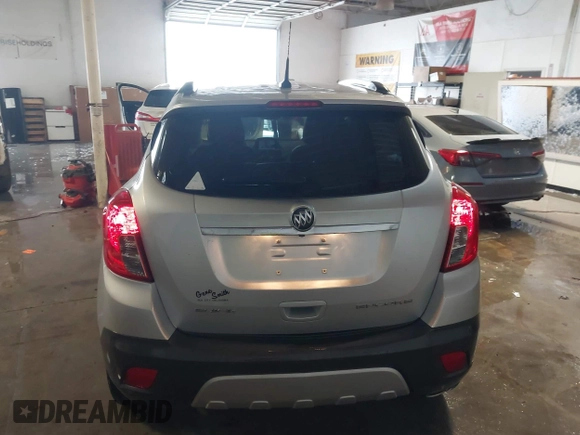 2014 Buick Encore Convenience with VIN KL4CJBSB8EB743421, listed as a IAAI auction lot 41216018 with 18,314 mi miles. Bid and sale history available at carsss.com. Image 17.
