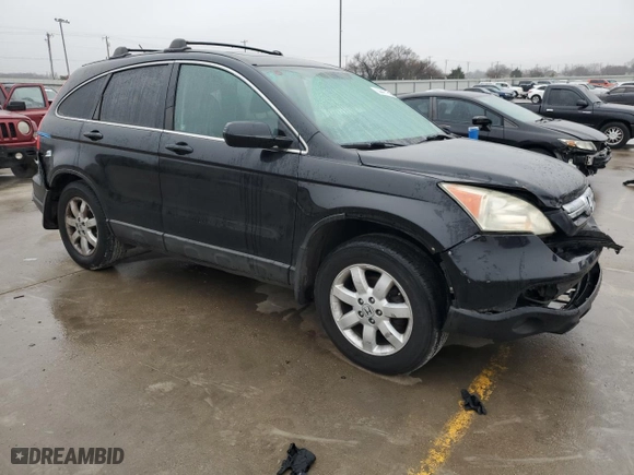 2009 Honda CR-V EX-L with VIN 5J6RE38719L020002, listed as a Copart auction lot 44411145 with 190,536 mi miles and Salvage Title. Bid and sale history available at carsss.com. Image 4.