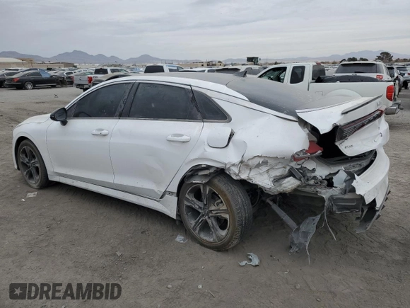 2022 Kia K5 GT-Line with VIN 5XXG64J26NG153086, listed as a Copart auction lot 42530625 with 49,846 mi miles and Salvage Title. Bid and sale history available at carsss.com. Image 2.