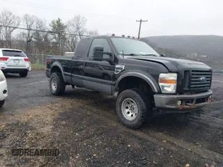 2008 Ford Super Duty F-250 SRW XL with VIN 1FTSX21548EA30238, listed as a IAAI auction lot 41989397 with 229,830 mi miles. Bid and sale history available at carsss.com. Image 1.