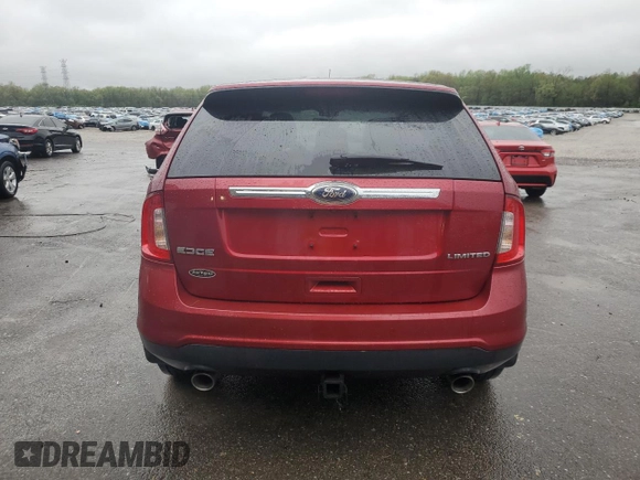 2013 Ford Edge Limited with VIN 2FMDK3KC7DBA35235, listed as a Copart auction lot 51468245 with 127,928 mi miles and Salvage Title. Bid and sale history available at carsss.com. Image 6.