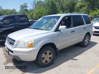 2003 Honda Pilot EX with VIN 2HKYF18653H602531, listed as a IAAI auction lot 39889747 with 284,782 mi miles and . Bid and sale history available at DreamBid. Image 2.