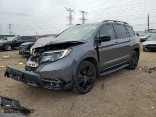 2019 Honda Passport Sport with VIN 5FNYF8H23KB001993, listed as a Copart auction lot 84406984 with 88764 miles and Salvage Title. Bid and sale history available at carsss.com. Image 1.