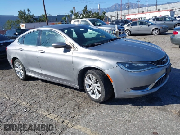 2015 Chrysler 200 Limited with VIN 1C3CCCAB0FN747068, listed as a IAAI auction lot 41681719 with 151,656 mi miles and . Bid and sale history available at DreamBid. Image 1.