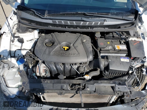 2016 Hyundai Elantra SE with VIN 5NPDH4AE8GH668797, listed as a Copart auction lot 60903675 with 99,404 mi miles and Salvage title. Bid and sale history available at DreamBid. Image 11.