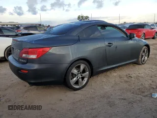 2011 Lexus IS 250 C with VIN JTHFF2C28B2517151, listed as a Copart auction lot 73659584 with Not provided miles and Salvage title. Bid and sale history available at DreamBid. Image 3.