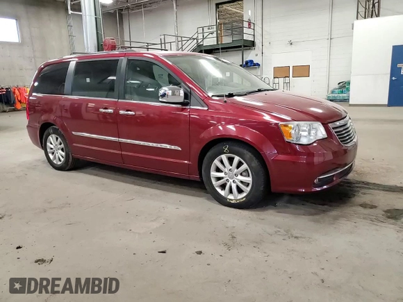 2015 Chrysler Town & Country Limited Platinum with VIN 2C4RC1GG6FR708419, listed as a Copart auction lot 52634785 with 56,715 mi miles and Salvage Title. Bid and sale history available at DreamBid. Image 12.