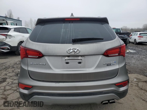2018 Hyundai Santa Fe Ultimate with VIN 5NMZWDLA3JH100497, listed as a Copart auction lot 88510045 with 53,847 mi miles and Salvage title. Bid and sale history available at DreamBid. Image 6.