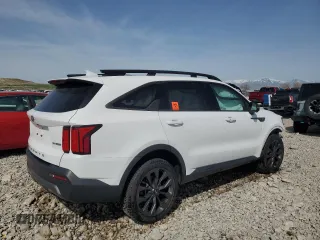 2021 Kia Sorento SX Prestige X-Line with VIN 5XYRKDLF0MG011816, listed as a Copart auction lot 52549105 with 92,023 mi miles and Salvage Title. Bid and sale history available at carsss.com. Image 3.