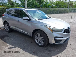 2019 Acura RDX Advance with VIN 5J8TC1H72KL007448, listed as a IAAI auction lot 42550136 with 31,638 mi miles and . Bid and sale history available at DreamBid. Image 1.