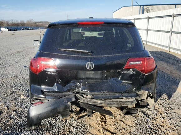 2010 Acura MDX Advance with VIN 2HNYD2H58AH519677, listed as a Copart auction lot 46913325 with Not Provided miles and Salvage Title. Bid and sale history available at DreamBid. Image 6.