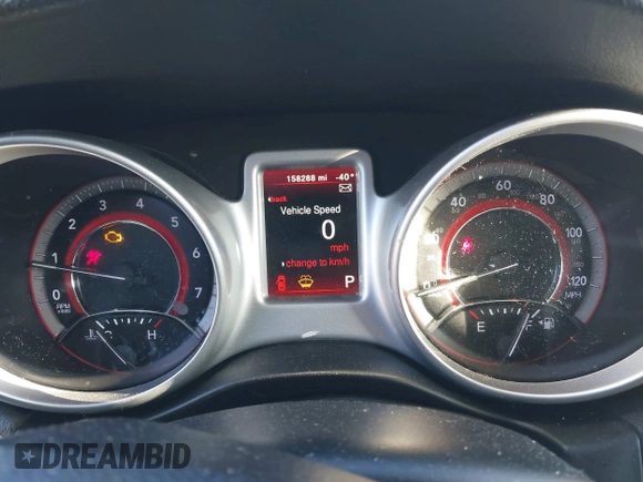 2017 Dodge Journey SE with VIN 3C4PDCAB4HT626945, listed as a IAAI auction lot 41209102 with 158,288 mi miles and . Bid and sale history available at DreamBid. Image 7.