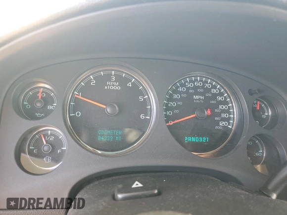 2008 GMC Yukon SLE w/3SA with VIN 1GKFC13C48R147527, listed as a Copart auction lot 81281824 with 84,339 mi miles and Salvage Title. Bid and sale history available at carsss.com. Image 9.