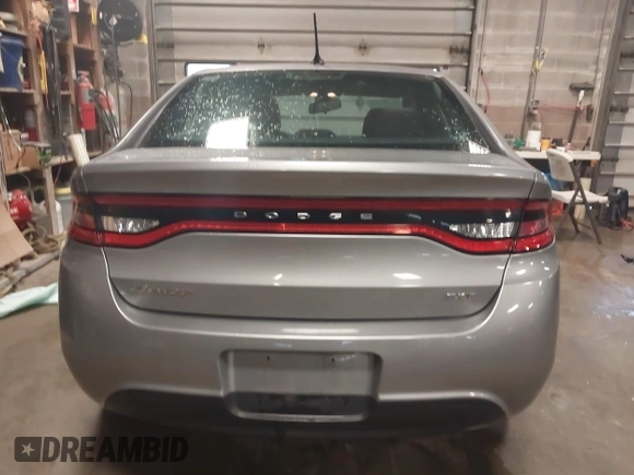 2015 Dodge Dart SXT with VIN 1C3CDFBB7FD211561, listed as a IAAI auction lot 42071763 with 120,972 mi miles. Bid and sale history available at carsss.com. Image 16.