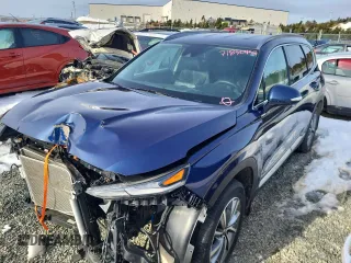 2020 Hyundai Santa Fe SEL with VIN 5NMS3CADXLH160622, listed as a Copart auction lot 71830452 with Not Provided miles. Bid and sale history available at carsss.com. Image 1.