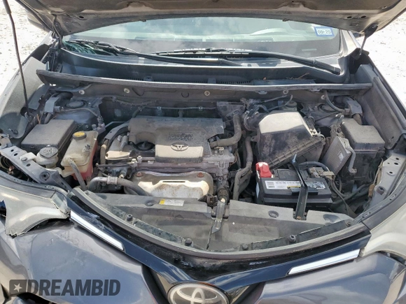 2018 Toyota RAV4 XLE with VIN 2T3WFREV2JW409292, listed as a Copart auction lot 61577355 with 189,258 mi miles and Salvage title. Bid and sale history available at DreamBid. Image 12.