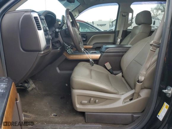 2014 Chevrolet Silverado 1500 LTZ with VIN 3GCUKSEC7EG245469, listed as a Copart auction lot 43020795 with NaN miles and Salvage Title. Bid and sale history available at carsss.com. Image 7.