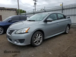 2014 Nissan Sentra SV with VIN 3N1AB7AP7EY333265, listed as a Copart auction lot 57953125 with 118,277 mi miles and Salvage title. Bid and sale history available at DreamBid. Image 1.