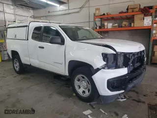 2021 Chevrolet Colorado 2WD Work Truck with VIN 1GCHSBEA3M1208349, listed as a Copart auction lot 53081155 with 63,723 mi miles and Clean Title. Bid and sale history available at carsss.com. Image 4.