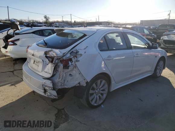 2010 Mitsubishi Lancer GTS z VIN JA32X8HWXAU002102, wystawiony jako Copart lot #49619165 z przebiegiem 150 822 mil mil oraz Szkoda całkowita • Salvage title. Historia ofert i sprzedaży dostępna na DreamBid. Obrazek 3.