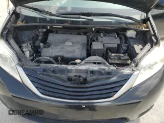 2014 Toyota Sienna LE with VIN 5TDJK3DC9ES087180, listed as a Copart auction lot 54420785 with 107,993 mi miles and Salvage title. Bid and sale history available at DreamBid. Image 12.
