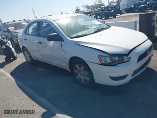 2008 Mitsubishi Lancer DE with VIN JA3AU16U88U008116, listed as a IAAI auction lot 41753935 with 71,020 mi miles. Bid and sale history available at carsss.com. Image 1.