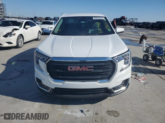2023 GMC Terrain SLE with VIN 3GKALMEG2PL166613, listed as a Copart auction lot 89016215 with 14,073 mi miles and Salvage Title. Bid and sale history available at DreamBid. Image 5.