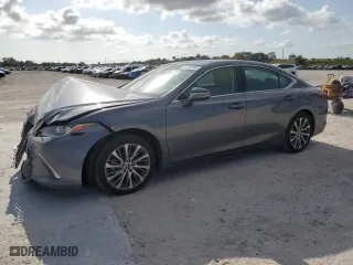 2019 Lexus ES with VIN 58ABZ1B16KU038732, listed as a Copart auction lot 52125995 with 78,530 mi miles and Non Repairable. Bid and sale history available at carsss.com. Image 1.