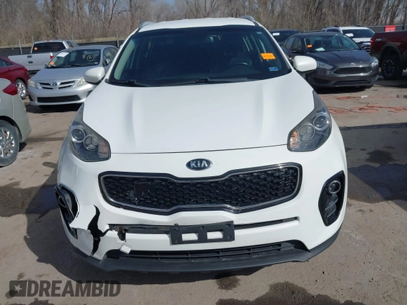 2017 Kia Sportage EX with VIN KNDPN3ACXH7168516, listed as a IAAI auction lot 41813764 with 88,594 mi miles and . Bid and sale history available at carsss.com. Image 6.