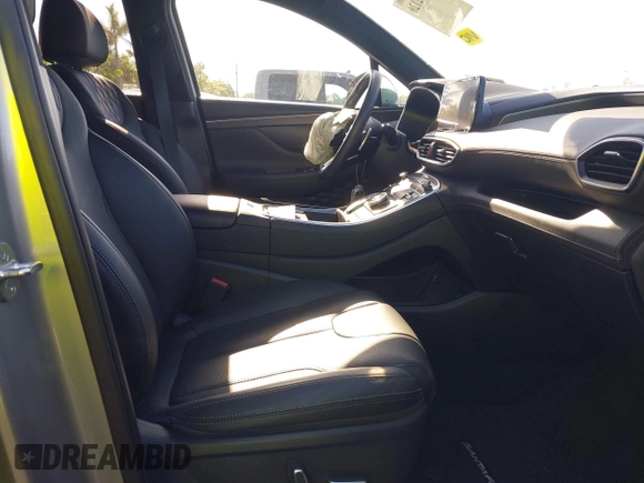2023 Hyundai Santa Fe Calligraphy with VIN 5NMS54AL2PH560512, listed as a IAAI auction lot 39492126 with 6,379 mi miles and . Bid and sale history available at DreamBid. Image 5.