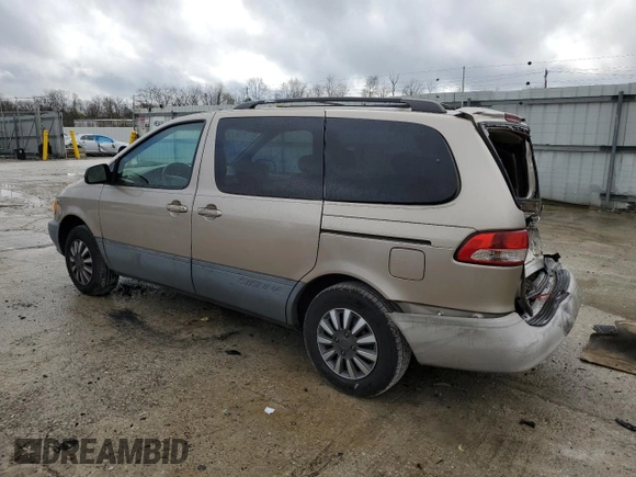 2003 Toyota Sienna CE with VIN 4T3ZF19C33U537521, listed as a Copart auction lot 81326624 with 241,591 mi miles and Salvage Title. Bid and sale history available at carsss.com. Image 2.