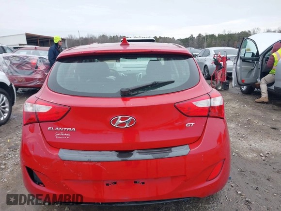 2013 Hyundai Elantra GT with VIN KMHD35LE7DU094238, listed as a IAAI auction lot 41386761 with 158,531 mi miles. Bid and sale history available at carsss.com. Image 16.