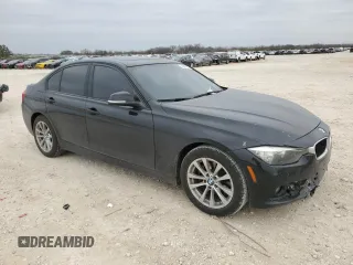 2016 BMW 3 Series 320i with VIN WBA8E1G51GNT37654, listed as a Copart auction lot 43650585 with 141,032 mi miles and Salvage Title. Bid and sale history available at DreamBid. Image 4.