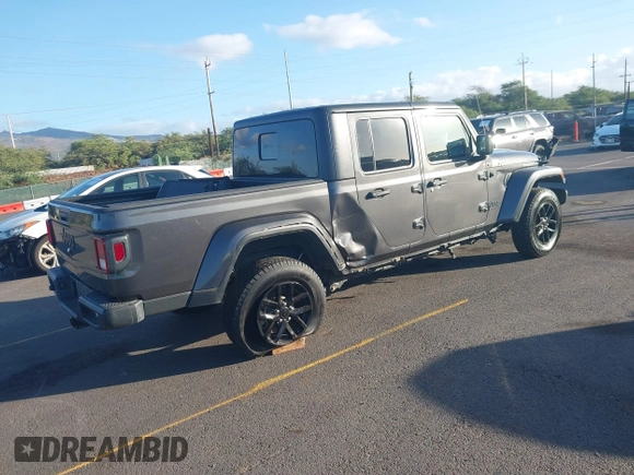 2023 Jeep Gladiator Sport S z VIN 1C6HJTAG4PL507092, wystawiony jako IAAI lot #41221714 z przebiegiem 29 566 mil mil oraz . Historia ofert i sprzedaży dostępna na DreamBid. Obrazek 4.