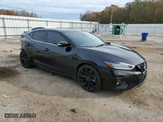 2023 Nissan Maxima SR with VIN 1N4AA6EV7PC504228, listed as a Copart auction lot 83037934 with 44,951 mi miles and Salvage Title. Bid and sale history available at carsss.com. Image 4.