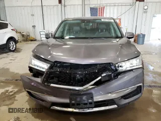 2017 Acura MDX Technology with VIN 5J8YD4H5XHL003031, listed as a Copart auction lot 60216405 with 114,184 mi miles and Non repairable. Bid and sale history available at DreamBid. Image 5.