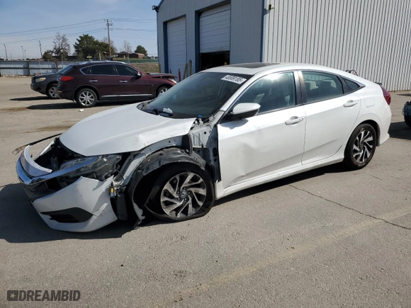 2016 Honda Civic Sedan EX with VIN 19XFC2F77GE071327, listed as a Copart auction lot 48589185 with 110,981 mi miles and Non Repairable. Bid and sale history available at carsss.com. Image 1.