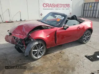 2023 Mazda MX-5 Miata Grand Touring z VIN JM1NDAD70P0559730, wystawiony jako Copart lot #53744345 z przebiegiem 5 038 mil mil oraz Szkoda całkowita • Salvage title. Historia ofert i sprzedaży dostępna na DreamBid. Obrazek 1.
