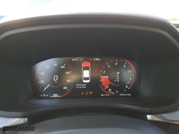 2020 Volvo S60 R-Design with VIN 7JRA22TM3LG064376, listed as a Copart auction lot 45706565 with 80,851 mi miles and Salvage Title. Bid and sale history available at carsss.com. Image 9.
