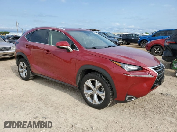 2017 Lexus NX 200t with VIN JTJYARBZ1H2073911, listed as a Copart auction lot 51391125 with 105,923 mi miles and Clean Title. Bid and sale history available at DreamBid. Image 4.